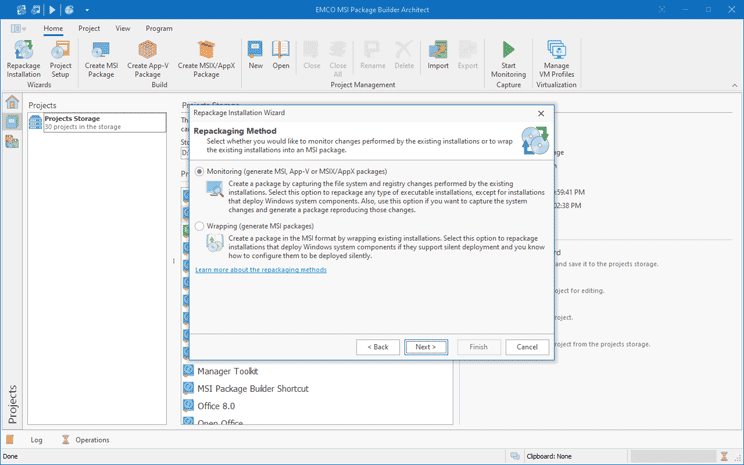 Installation Monitoring Configuration
