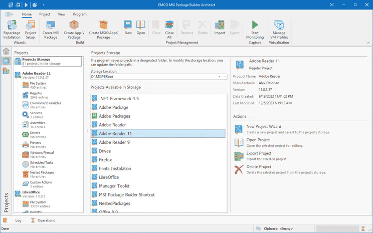 Pre and Post-Installation Actions