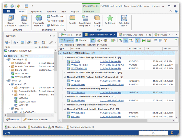 EMCO Remote Installer Professional 5.3.3 full Windows 7 EMCO Remote Installer Professional 5.3.3 full